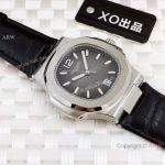 Copy Patek Philippe Automatic Nautilus Wristwatch - SS Gray Dial